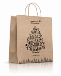 Kraft Paper Bag Have a Wonderful New Year 107610