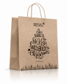 Kraft Paper Bag Have a Wonderful New Year 